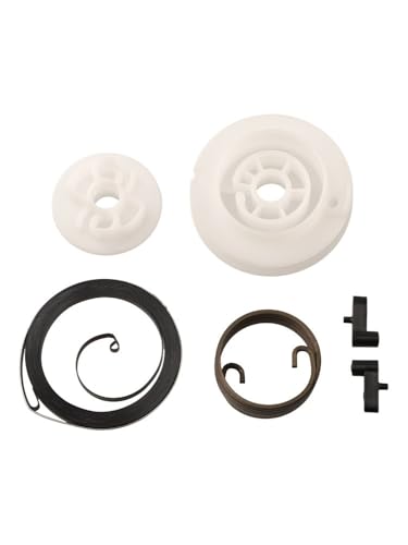 Gettimore Kit de reparación de resorte de retroceso para soplador de mano Stihl BG56C BG86C, compatible con números de pieza 4237 190 0600 y 4241 195 3501