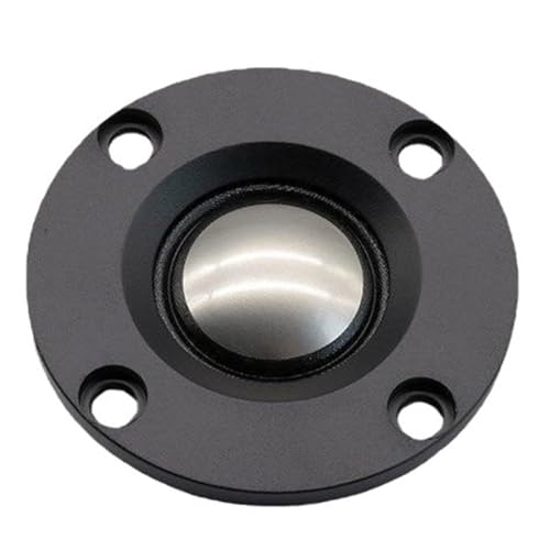 Quystetes 2Pcs 2 Pulgadas 52MM Tweeter Audio Altavoz 4 Ohm 12W Titanio Película Agudos Altavoz Neodimio Mini Altavoz