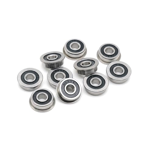Roulement F6800 2RS 10 x 19 x 5 mm à bride pour guidage fluide sans frottement