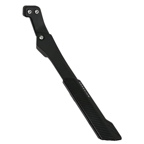 Image of BV Bike Kickstand - Mountain Bike Kick Stand for 24-29 inch Bicycles - Adjustable Length, Non-Slip Sole, Aluminum Alloy Material - Black Bicycle Kickstand