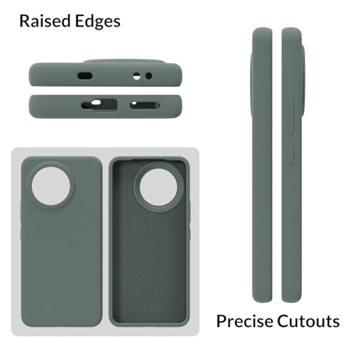 Image of SPRIG Compatible with Mi 14 Civi Premium SilkTone Back Cover Drop Tested Shock Proof Mobile Case for Men, Women, Boys and Girls with Camera Protection (Pastel Mint Green)