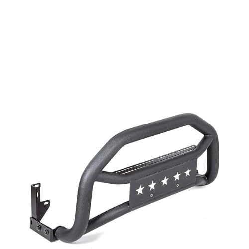 KUAFU Bull Bar Front Grille Bumper Guard Compatible with 2005-2023 Toyota Tacoma Textured Black
