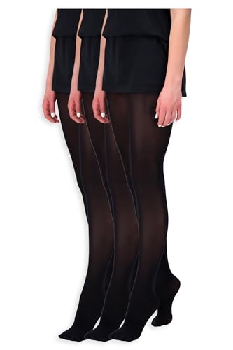 Image of DENSLEY&CO Ladies Women's Tights Multipack, 3 Pairs | 40, 60 or 100 Denier | Sizes A to D