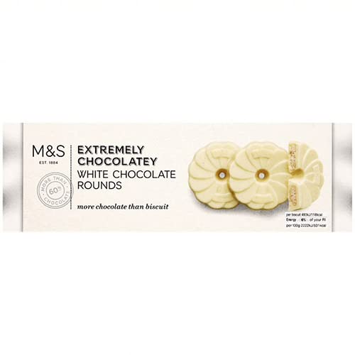Marks and Spencer Extremely Chocolatey White Rounds 200g