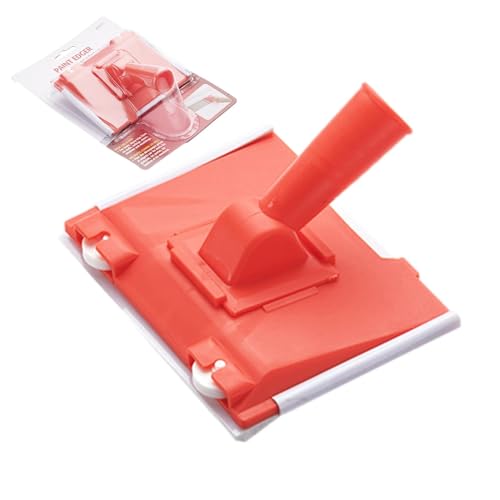 Peintre de bord mural, pinceau de peintre d'angle, brosse multifonction à poils de mur, pinceau à poils avec prise en main confortable pour plinthes, plinthes, portes, moulures, plafonds