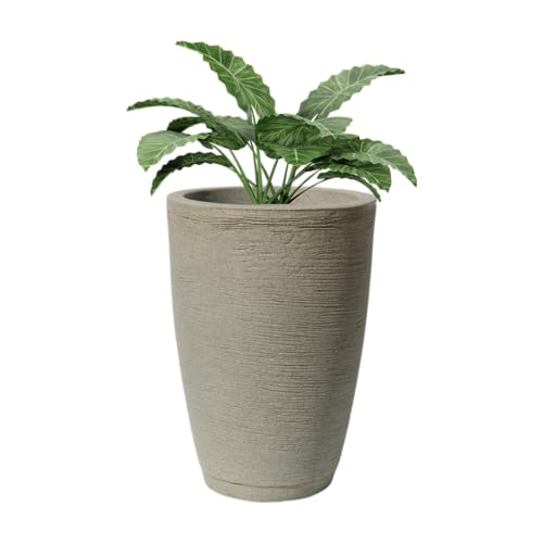 Vaso Polietileno Para Plantas Jardim Sala Luxo Cone Bojo 1 Com Pr...