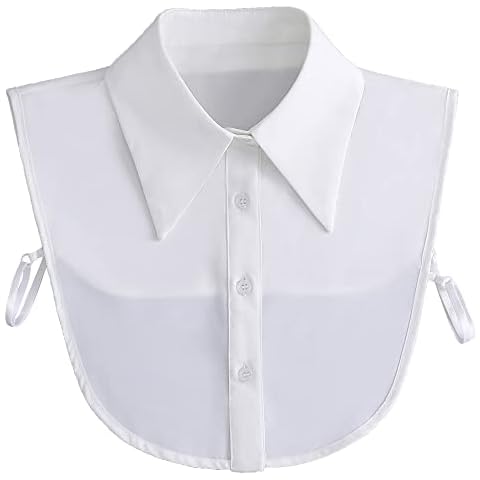 JDYaoYing Lady Half Shirt Blouse Collar Detachable Fake Collar Dickey Collar False Collar for Women Girls Cover