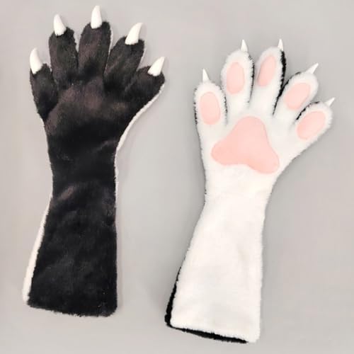 Guantes de pata de animal el regalo original para amantes del cosplay y fiestas de disfraces 4