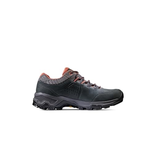 Mammut Nova IV Low GTX Women | Wanderschuhe für Damen, Wasserdichte Trekkingschuhe, Outdoor Schuhe, Bergschuhe für Hiking & Trekking, Gore-Tex Freizeitschuhe | Black-Apricot Brandy, 6