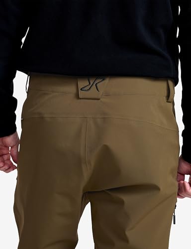 RevolutionRace Cyclone 3L Shell Pants Męskie, Wodoodporne spodnie z reflektorami Recco do wędrówek