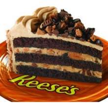 Round Chocolate Peanut Butter Thunder Premium Butter Cream Layer Cake, 71 Ounce -- 2 per case.
