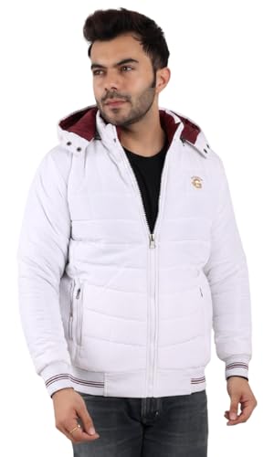 Image of Quark Export Quality Reversible Puffer Jacket in GLD Material best for Winterwear /Hiking /Biking /Camping /Mountaineering /Racing /Climbing /Tracking(Control Temperature up to 3 Degree Celsius.)(3C)