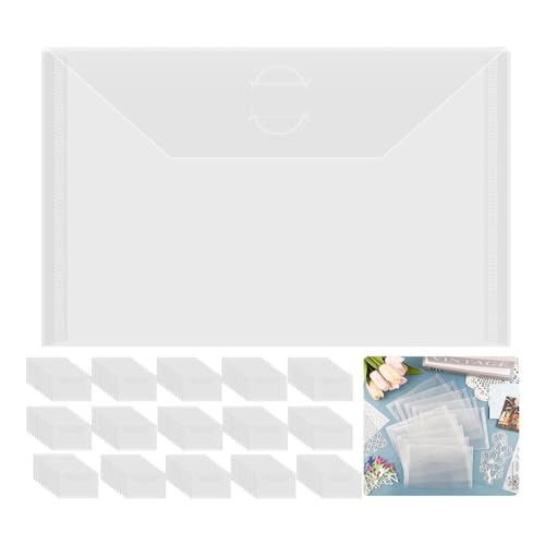 Enveloppes de rangement 7x5 cm pour ne plus perdre vos tampons et matrices de découpe
