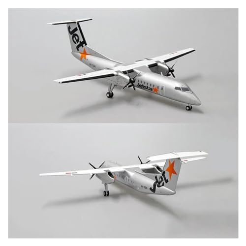 Modelo de avión DASH8-Q300 VH-TQM escala 1:200 en aleación diecast 6
