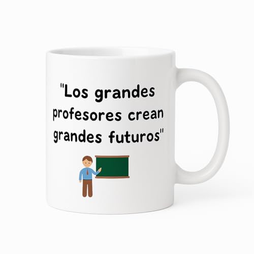 Aniortecare Taza Personalizada Profesora – Regalo Profesora Infantil Y Guardería – Regalos Para Profesoras – Regalos Originales Para Profesores – Regalo Para Profesora Infantil