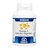 Omega 3 Pflanzensterole mit Vitaminen K2, D3 und E von Equisalud, 120 Perlen