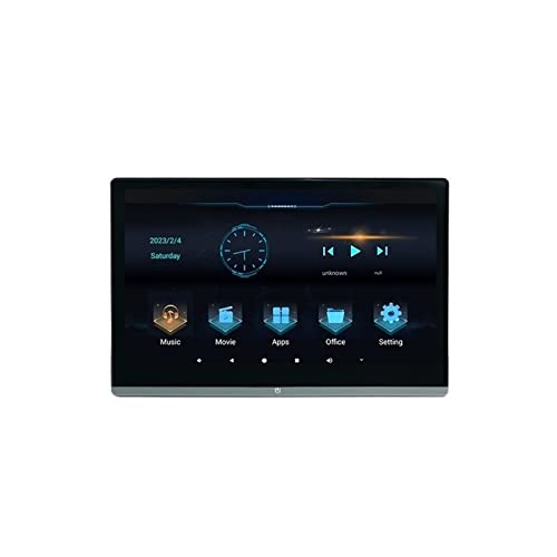 AUBEST Reproductor de reposacabezas para Coche, Pantalla Externa Ultrafina de 11,6 Pulgadas, Pantalla de reposacabezas de Coche de 11,6 Pulgadas(11.6 Inch 4 64)