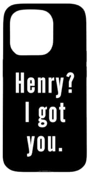 Henry? Ti ho preso. Custodia per iPhone 15 Pro