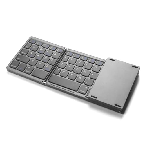 Clavier bluetooth pliable avec batterie rechargeable pour ordinateur portable
