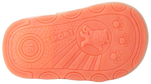 Image of Baby Boys Girls Squeaky Sandals Summer Closed-Toe Anti-Slip Premium Rubber Sole Toddler First Walkers Shoes