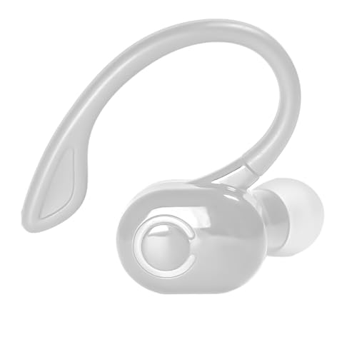 MONTY SOUL – Auricolari Bluetooth con gancio auricolare ergonomico – Suono Hi-Fi, microfono integrato, lunga autonomia, ideali per sport, lavoro e tempo libero