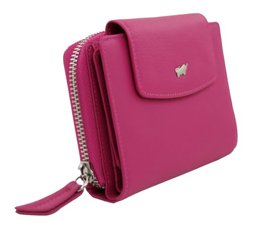 Portefeuille zippé BRAUN BÜFFEL Joy M passionfruit en cuir pour femme