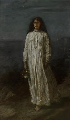 Affiche Il Sonnambule John Everett Millais Décoration Chambre Ambiance Romantique 60x90