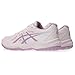 ASICS Kid's Upcourt 6 Grade School Volleyball Shoes, 5, Pale Pink/Light UBE
