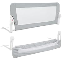 Almar Baby Barrera de Cama Plegable 120cm para Niños – Barandilla de Seguridad con Malla Transpirable, Fácil Instalación, Protección Anticaídas para Camas Infantiles y Juveniles