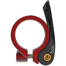 Box Component Fixed & Quick Release BMX Bike Seat post Clamps - Lightweight and Durable 6061-T6 Aluminum, Chromoly or Titanium Hardware