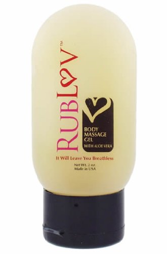 RubLov - Body Massage Gel with Aloe Vera 2 oz
