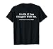 It's Ok If You Disagree with Me - Graphic Novelty Humour Fun T-Shirt Small