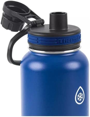Miniatura 6 de ThermoFlask Tapa de pajitaboquilla de acero inoxidable de 40 onzas, paquete de 2