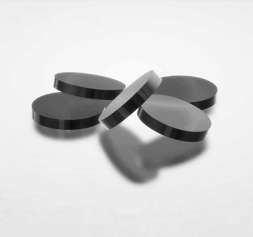 Wysokowydajny obiektyw germanowy z powłoką AR+DLC – Okienko termometru optycznego/termicznego, 1 szt.(60x2mm AR+DLC)