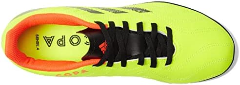 adidas Copa Sense.4 Turf Soccer Shoe, Team Solar Yellow/Black/Solar Red, 10.5 US Unisex Little Kid | Image 1