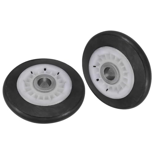 QUARKZMAN Kit de 2 Rodillos de Tambor de Secadora 4581El3001E Kit de Ruedas de Soporte de Rodillo de Tambor de Secadora Kit de Mantenimiento y Reparación Pieza de Repuesto