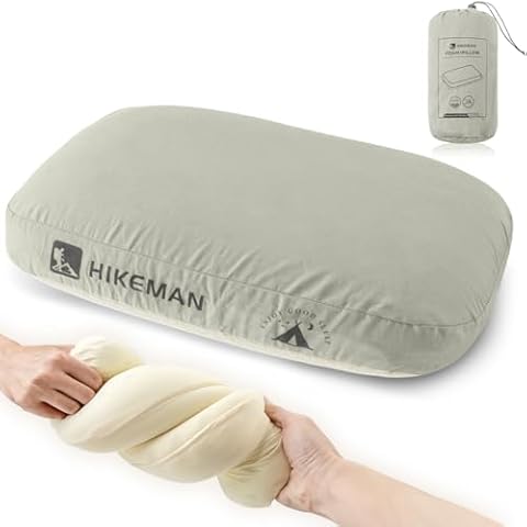 HIKEMAN Camping Memory Foam Pillow Cover