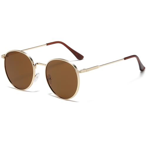 Classic Round Polarized Aviator Trendy Sunglasses for Women and Men