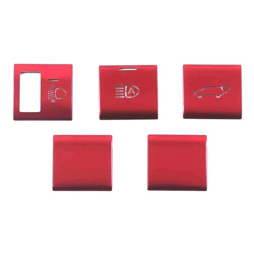 Autocollant Bouton Commutation Phare Voiture Toyota Highlander XU70 Décoration Touches