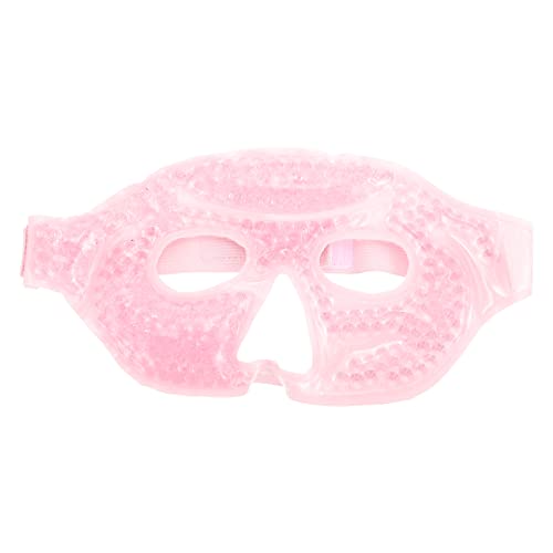 STOBAZA Cold Compress Eye Mask for Sleeping with Reusable Pvc Material, Portable Ice Pack Eye Mask for Travel and Train Use, Effective Cold Therapy