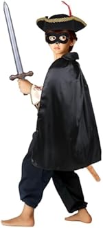 iZoeL The Highway Rat Costume for Boys Girls Adult Teacher Rat World Book Day Costumes Kids 2026 - Highway Man Character WBD Fancy Dress Ideas for Childrens Robber Pirate Puss in Boots Carnival