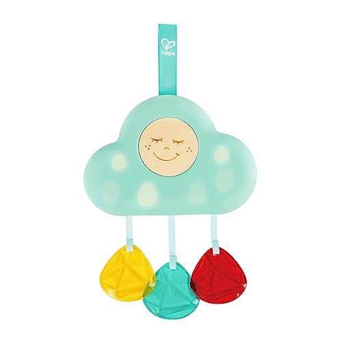 Image of Hape Baby Crib Mobile Toy with Lights & Relaxing Songs| 10 Types of Soothing Sleep Sound for Crib Mobile| Adjustable Night Light for Baby from Birth and Up