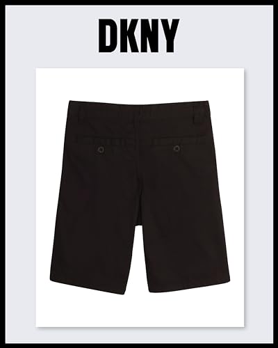 Dkny Boys' Shorts - Classic Fit Flat Front Twill Chino Shorts thumb #5
