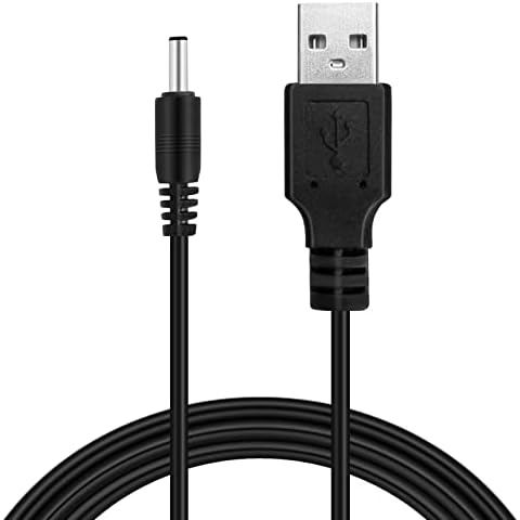 HARBENDI Replacement Charger Cord for Fairywill/KIPOZI/Dnsly/Sboly Sonic Electric Toothbrush USB Charging Cable 3.3feet Black Cover