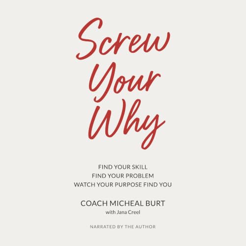 Diseño de la portada del título Screw Your Why