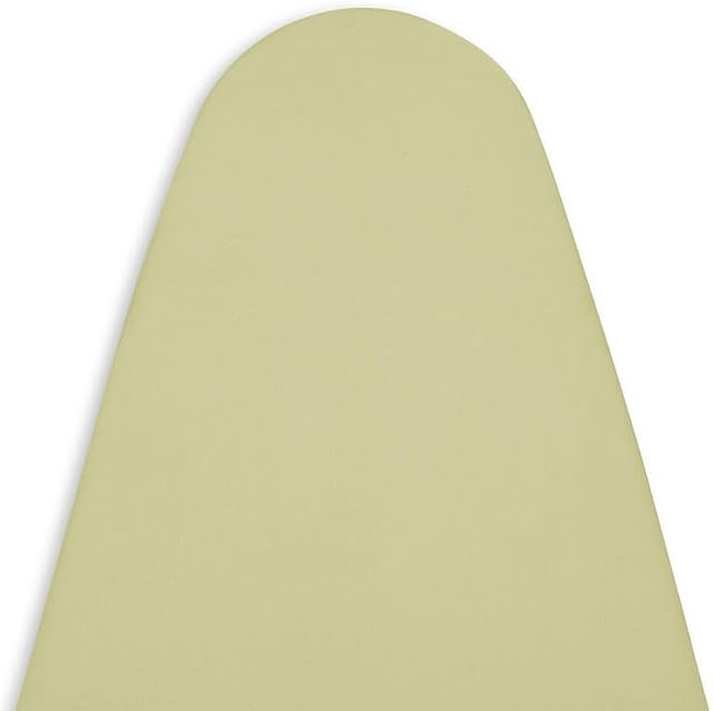 Encasa Ironing Board Covers (125x39 cm) Elastic Tightening with Thick 4 mm Felt Padding, Easy Fit, Scorch Resistant, Plain Colors- Sage