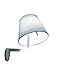 Produktbild Artemide Melampo Parete, aluminiumgrau