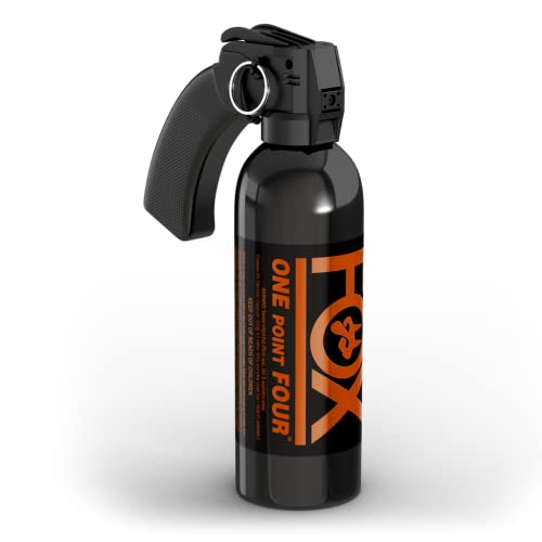 Fox Labs 16 Ounce Pepper Spray 1.4 Major Capsaicinoids 20 Foot Range Pistol Grip Stream Spray