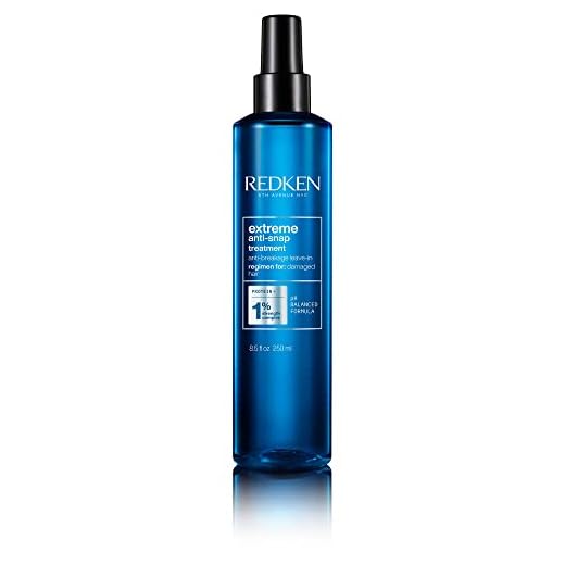 Redken | Soin Anti-Casse & Protecteur de Chaleur pour Cheveux Abimés, Sans Rinçage & Riche en Protéines, Extreme Anti-Snap, 250 ml