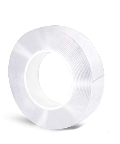 AJ Sign World Best 1/2" Washable Acrylic Mounting Tape, Residue Free, Reusable, Weather-Resistant, Double Sided (1/2-Inch X 36-Feet)